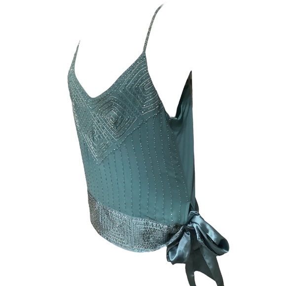 Women’s Beaded Sleeveless Halter Size XL - Picture 4 of 5